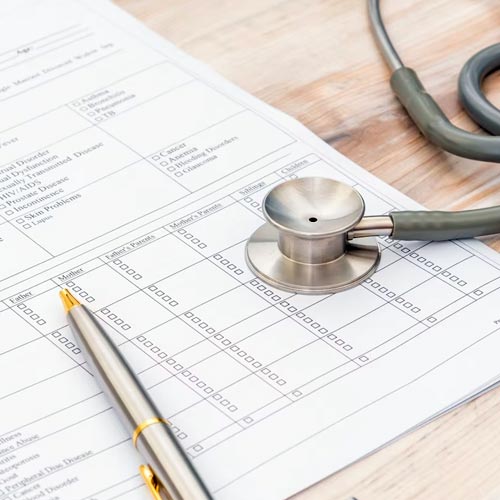 Attendance schedule of doctors in the clinic